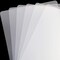 7 Pcs Plastic Placemats Matte Transparent Heat Resistant Washable Table Mats for Dining, Kitchen, 17 x 11 Inches